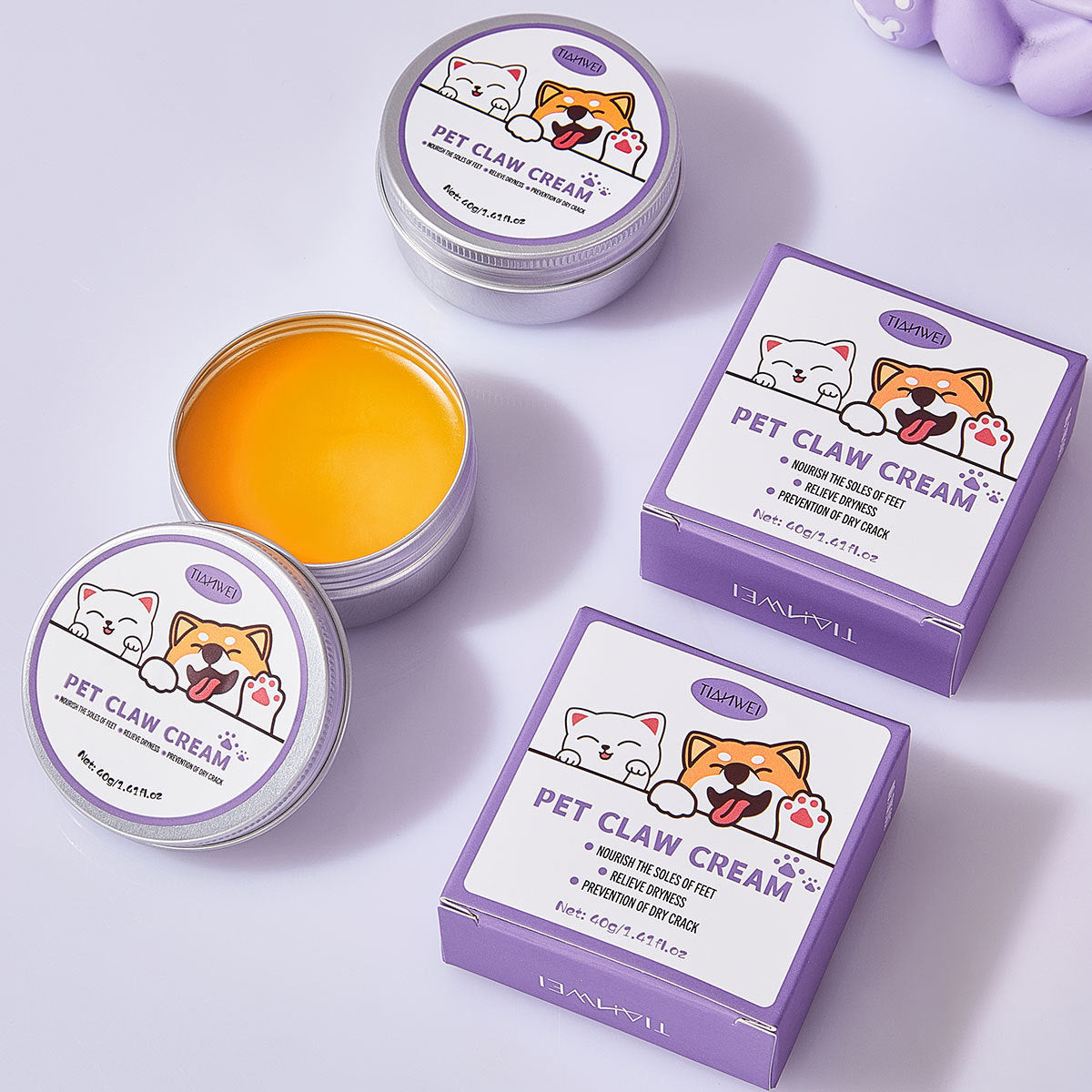 SeraPup Soft Steps Pet Claw Cream
