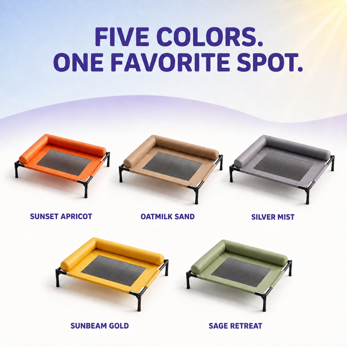 SeraPup Elevated Dog Bed