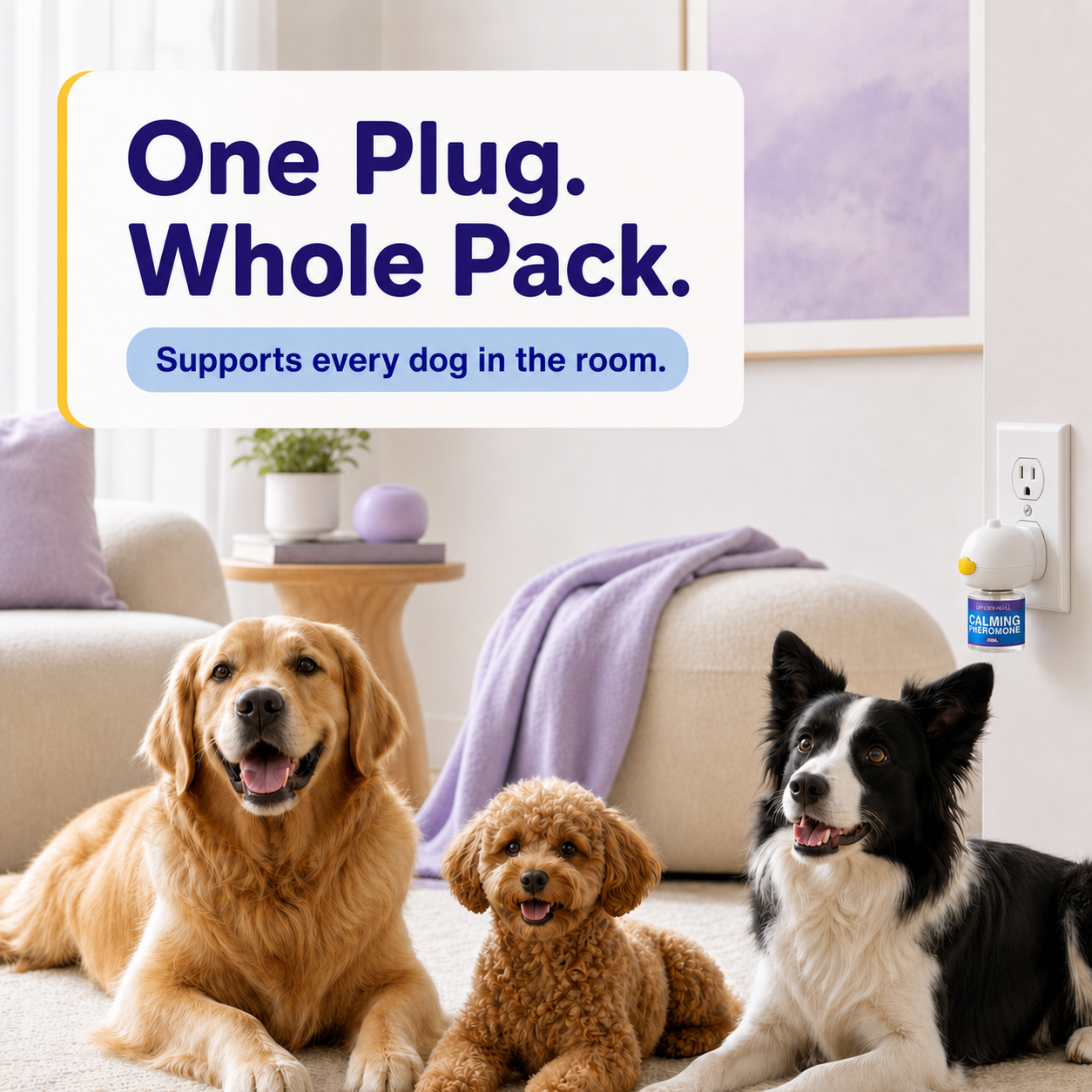 SeraPup Calm Cloud Pheromone Diffuser