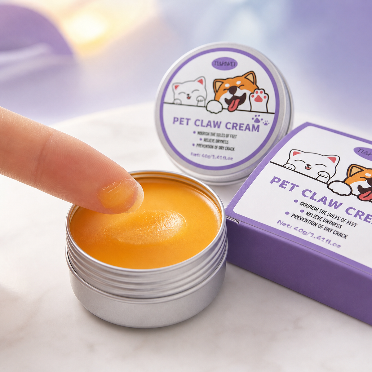 SeraPup Soft Steps Pet Claw Cream