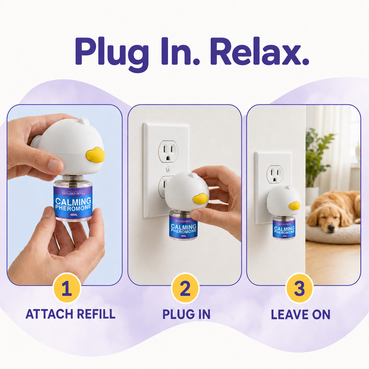 SeraPup Calm Cloud Pheromone Diffuser
